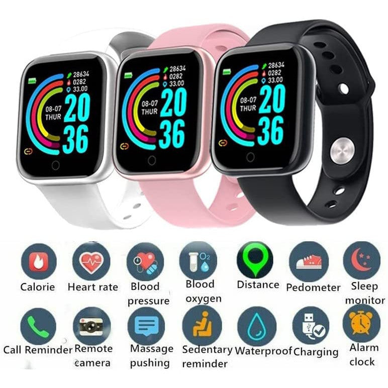 Smartwatch D20 - Relógio Inteligente