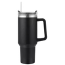 Copo caneca (1200 ml) Inox com alça e canudo