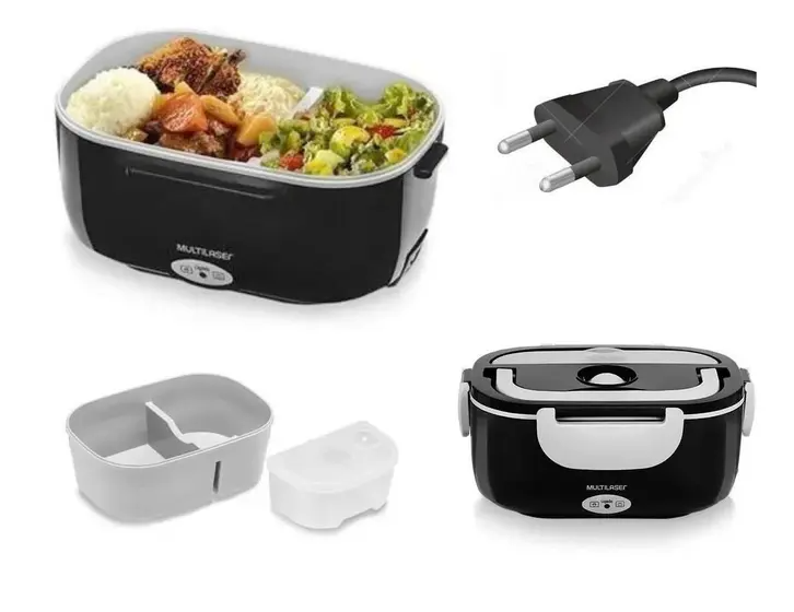 Marmita Elétrica com Compartimentos 1,5L - Bivolt