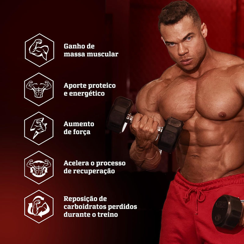 Integralmédica - Nutri Whey Protein Chocolate - Suplemento Alimentar - Fonte de Proteínas e Carboidratos - Pouch 900g