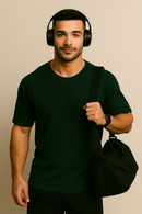 Camiseta no estilo oversized texturizada