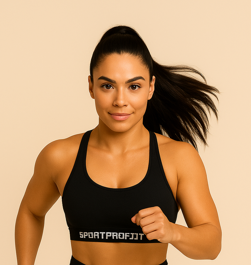 Conjunto gym com elástico - short e top