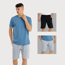 Bermuda de moletom - Kit com 2