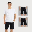 Bermuda de moletom - Kit com 2