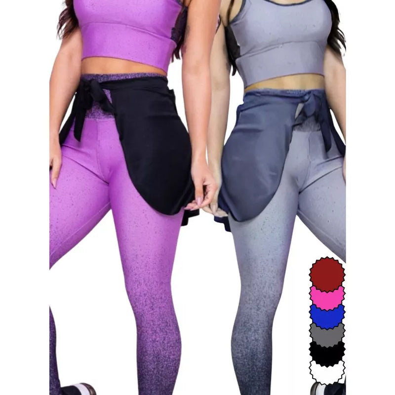 Tapa bumbum - estilo saia - Kit com 2