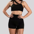 Conjunto gym com detalhe em tule